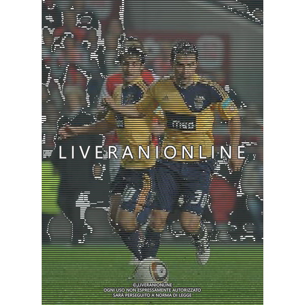 20101212: LISBON, PORTUGAL - SL Benfica vs SC Braga: Portuguese Cup 2010/2011. In picture: Javier Saviola (Benfica). PHOTO: Alvaro Isidoro/CITYFILES/NEWSPIX.PL AG ALDO LIVERANI ONLY ITALY 