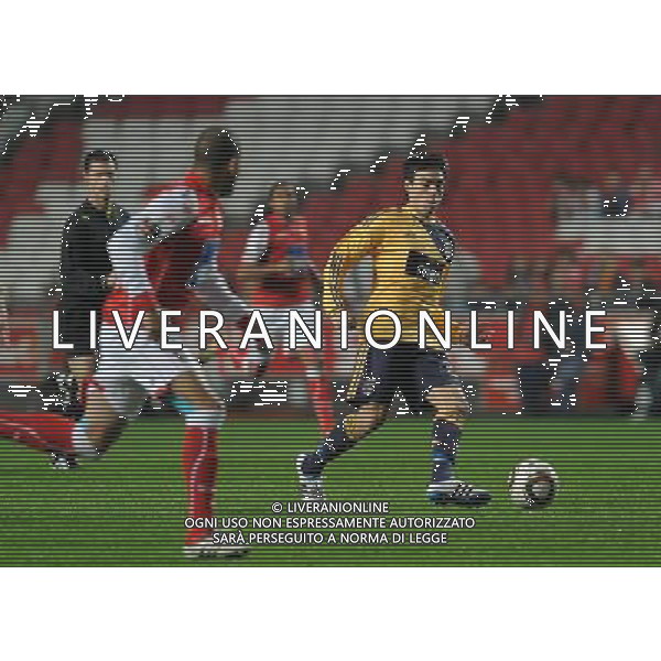 20101212: LISBON, PORTUGAL - SL Benfica vs SC Braga: Portuguese Cup 2010/2011. In picture: Nico Gaitan (Benfica). PHOTO: Alvaro Isidoro/CITYFILES/NEWSPIX.PL AG ALDO LIVERANI ONLY ITALY 