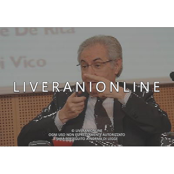 MILANO 16/12/2010 SALA BUZZATI VIA BALZAN, 3 41° RAPPORTO CENSIS A MILANO NELLA FOTO ROBERTO COLANINNO PRESIDENTE GRUPPO PIAGGIO FOTO ROMANO/AG ALDO LIVERANI