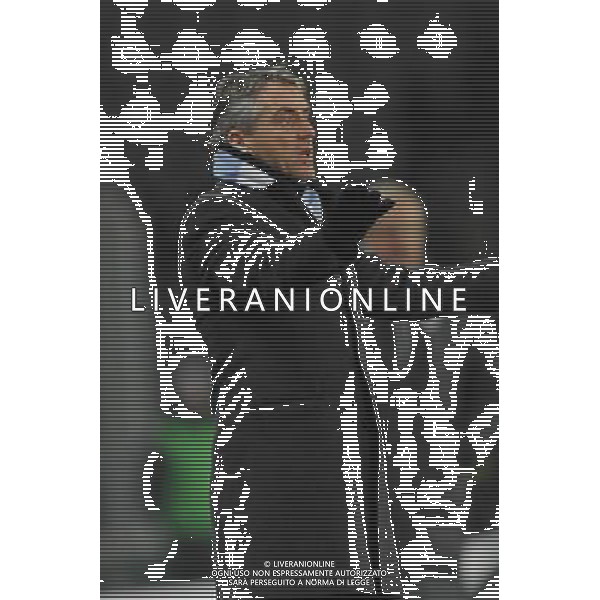 JUVENTUS -MANCHESTER CITY EUROPA LEAGUE 16/12/2010 Nella foto: mancini roberto ag aldo liverani
