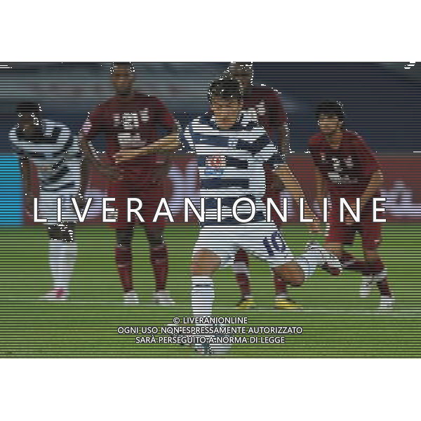 FIFA Club World Cup UAE 2010 Match #6 Finale 5¡-6¡ Posto Abu Dhabi (Emirati Arabi) Zayed Sports City - 15.12.2010 Club de Futbol Pachuca-Al-Wahda Sports Club Nella Foto:Edgar Benitez /Ph.Vitez-Ag. Aldo Liverani