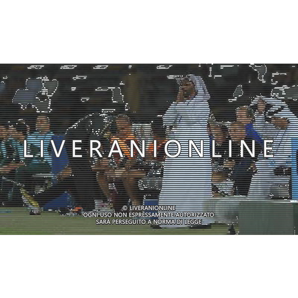 FIFA Club World Cup UAE 2010 Match #6 Finale 5¡-6¡ Posto Abu Dhabi (Emirati Arabi) Zayed Sports City - 15.12.2010 Club de Futbol Pachuca-Al-Wahda Sports Club Nella Foto:Panchina Al-Wahda /Ph.Vitez-Ag. Aldo Liverani