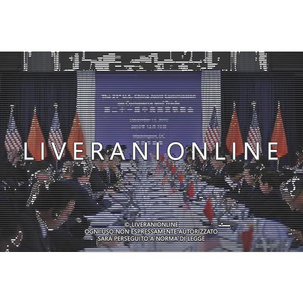 (101215) -- WASHINGTON, Dec. 15, 2010 () -- A plenary session of the 21st U.S.-China Joint Commission on Commerce and Trade meeting opens in Washington D.C., U.S., Dec. 15, 2010. (/Zhang Jun) (cl) AG. ALDO LIVERANI SAS ITALY ONLY