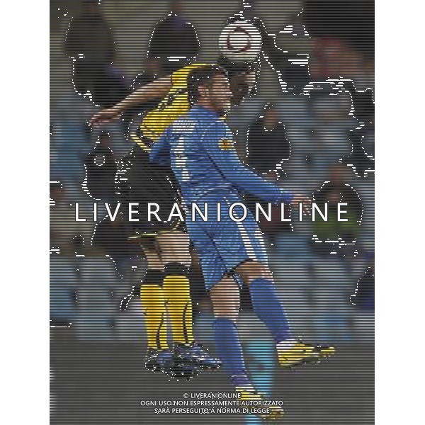 BSC Young Boys\' Alain Nef (l) and Getafe\'s Ibrahim Kas during UEFA Europe League match.December 16,2010. (ALTERPHOTOS/Acero) AG. ALDO LIVERANI SAS ITALY ONLY