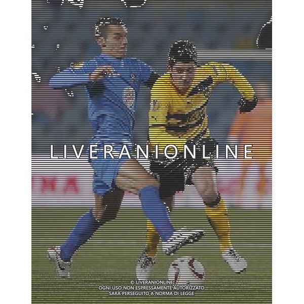 BSC Young Boys\' Moreno Costanzo (r) and Getafe\'s Javier Casquero during UEFA Europe League match.December 16,2010. (ALTERPHOTOS/Acero) AG. ALDO LIVERANI SAS ITALY ONLY
