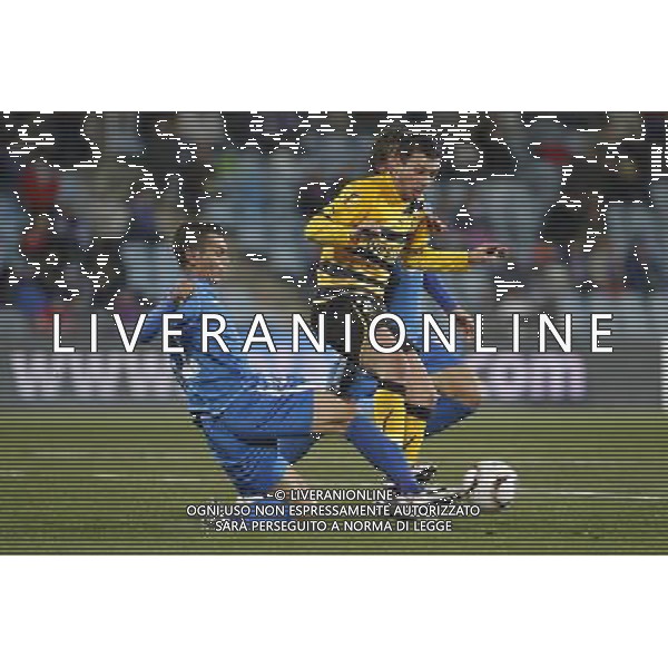 Getafe\'s Javier Casquero (l) and BSC Young Boys\' David Degen during UEFA Europe League match.December 16,2010. (ALTERPHOTOS/Acero) AG. ALDO LIVERANI SAS ITALY ONLY