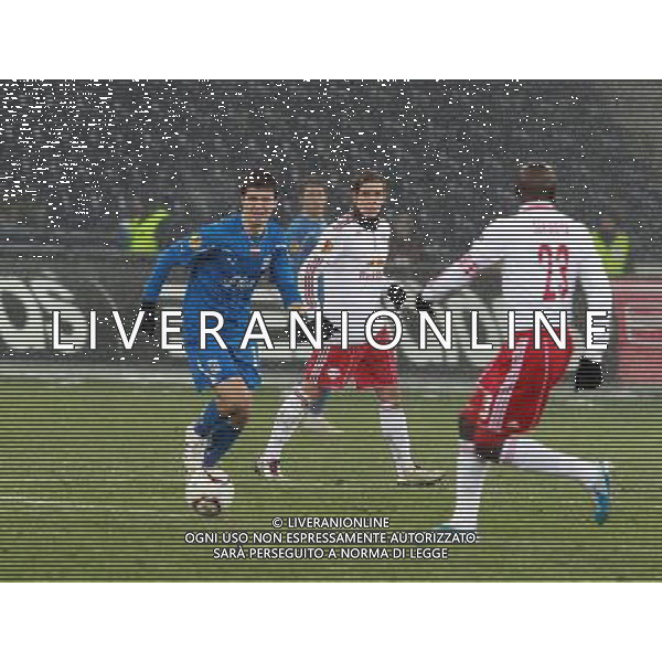 SALZBURG / AUSTRIA PILKA NOZNA - LIGA EUROPEJSKA RED BULL SALZBURG - LECH POZNAN N/Z SEMIR STILIC FOTO JERZY KLESZCZ / NEWSPIX .PL --- Newspix.pl AG. ALDO LIVERANI SAS ITALY ONLY *** Local Caption ***