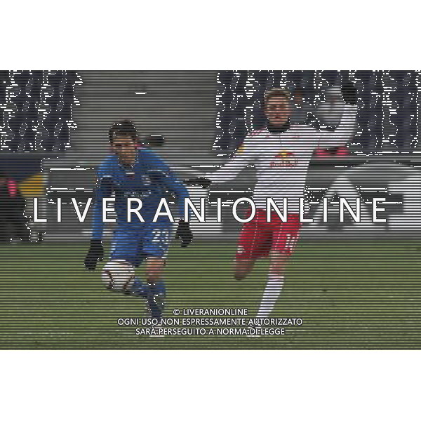 SALZBURG 16.12.2010 FC RED BULL SALZBURG - LECH POZNAN LIGA EUROPY FAZA GRUPOWA 6 KOLEJKA PILKA NOZNA UEFA EUROPA LEAGUE GROUP STAGE SIXTH MATCHDAY FOOTBALL SOCCER SECHSTE GRUPPENPHASE FUSSBALL SPIELTAG N/Z: MARCIN KIKUT JAKOB JANTSCHER MACIEJ OPALA / NEWSPIX.PL --- Newspix.pl AG. ALDO LIVERANI SAS ITALY ONLY *** Local Caption ***