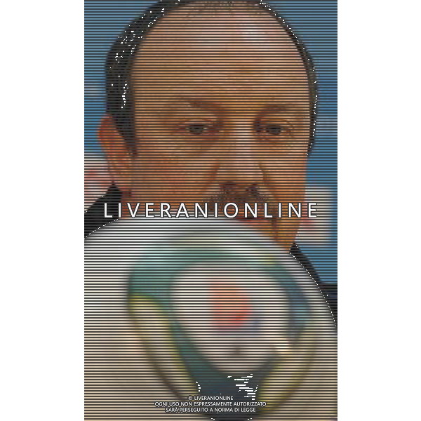 FIFA Club World Cup UAE 2010 Conferenza Stampa Abu Dhabi (Emirati Arabi) Zayed Sports City - 17.12.2010 Conferenza Stampa Nella Foto: Conferenza Stampa Rafael Benitez, Javier Zanetti,Luis Figo,Esteban Cambiasso /Ph.Vitez-Ag. Aldo Liverani