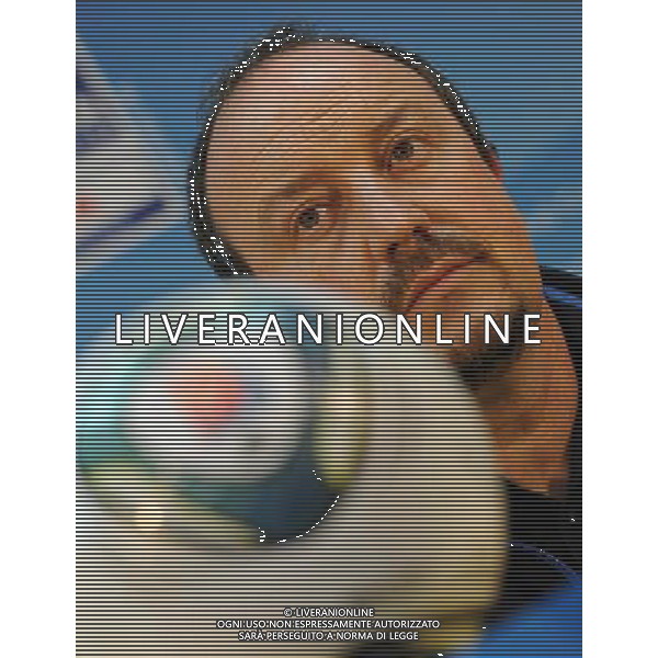 FIFA Club World Cup UAE 2010 Conferenza Stampa Abu Dhabi (Emirati Arabi) Zayed Sports City - 17.12.2010 Conferenza Stampa Nella Foto: Conferenza Stampa Rafael Benitez, Javier Zanetti,Luis Figo,Esteban Cambiasso /Ph.Vitez-Ag. Aldo Liverani