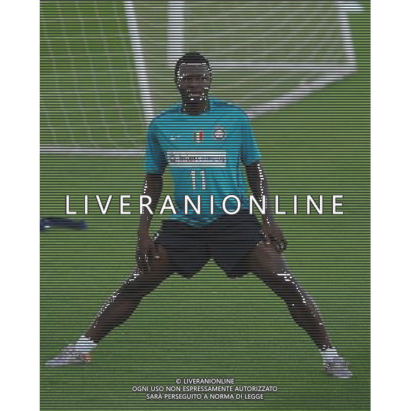 FIFA Club World Cup UAE 2010 Allenamento Abu Dhabi (Emirati Arabi) Army Pitch Stadium - 17.12.2010 Allenamento Nella Foto: Sulley Muntari /Ph.Vitez-Ag. Aldo Liverani