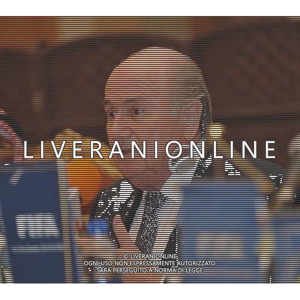 (101216) -- KUWAIT , Dec. 16, 2010 () -- FIFA President Sepp Blatter speaks during a press conference hold in Kuwait City with Kuwait Football Association President Sheikh Talal Al-Fahad, December 15, 2010. (/Noufal Ibarahim) - Xinhua/Photoshot - Ag. Aldo Liverani sas ITALY ONLY SEPP BLATTER, PRESIDENTE DELLA FIFA, IN VISITA IN KUWAIT