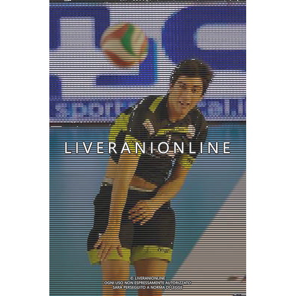 Roma - 06/11/2010 - PalaTiziano - Regular Season A1 Volley 2010-2011 - M. Roma Volley vs Yoga ForlÒ - nella foto: Nicolas Uriarte © Fabrizio Corradetti - ag. Aldo Liverani sas
