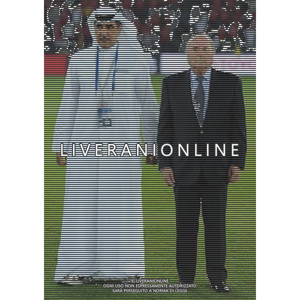 FIFA Club World Cup UAE 2010 Finale 3¡-4¡ Posto Abu Dhabi (Emirati Arabi) Zayed Sports City - 18.12.2010 Sport Club Internacional-Seongnam Ilhwa FC Nella Foto:Blatter /Ph.Vitez-Ag. Aldo Liverani