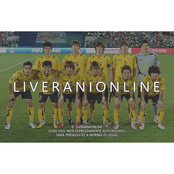 FIFA Club World Cup UAE 2010 Finale 3¡-4¡ Posto Abu Dhabi (Emirati Arabi) Zayed Sports City - 18.12.2010 Sport Club Internacional-Seongnam Ilhwa FC Nella Foto:Seongnam Ilhwa FC squadra formazione /Ph.Vitez-Ag. Aldo Liverani