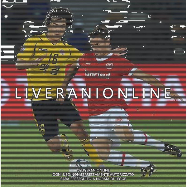 FIFA Club World Cup UAE 2010 Finale 3¡-4¡ Posto Abu Dhabi (Emirati Arabi) Zayed Sports City - 18.12.2010 Sport Club Internacional-Seongnam Ilhwa FC Nella Foto:Sobis-Sung Hwan /Ph.Vitez-Ag. Aldo Liverani