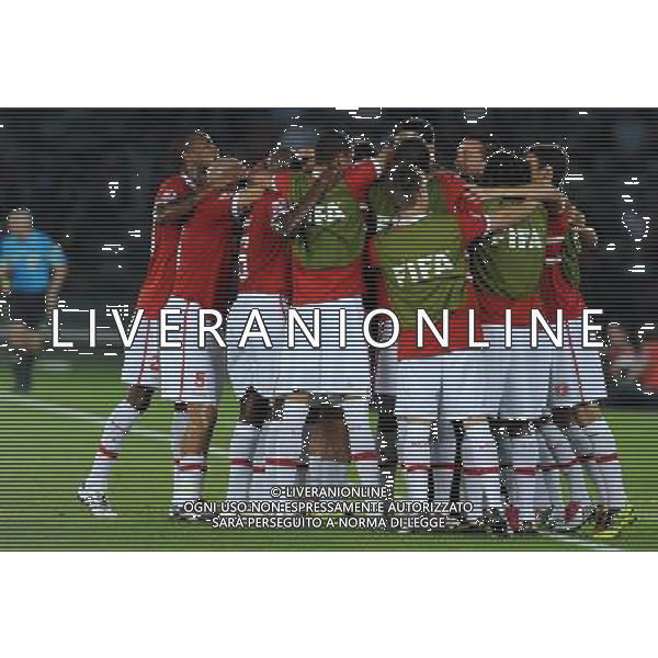 FIFA Club World Cup UAE 2010 Finale 3¡-4¡ Posto Abu Dhabi (Emirati Arabi) Zayed Sports City - 18.12.2010 Sport Club Internacional-Seongnam Ilhwa FC Nella Foto:Esultanza Alecsandro /Ph.Vitez-Ag. Aldo Liverani