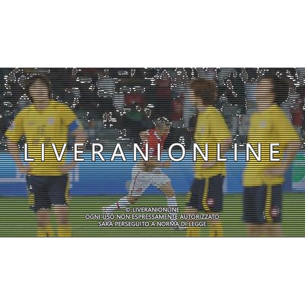 FIFA Club World Cup UAE 2010 Finale 3¡-4¡ Posto Abu Dhabi (Emirati Arabi) Zayed Sports City - 18.12.2010 Sport Club Internacional-Seongnam Ilhwa FC Nella Foto:esultanza D\'Alessandro /Ph.Vitez-Ag. Aldo Liverani