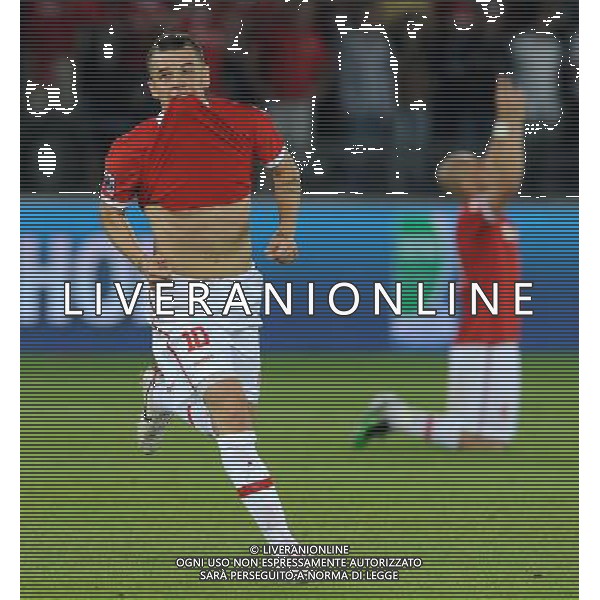 FIFA Club World Cup UAE 2010 Finale 3¡-4¡ Posto Abu Dhabi (Emirati Arabi) Zayed Sports City - 18.12.2010 Sport Club Internacional-Seongnam Ilhwa FC Nella Foto:esultanza D\'Alessandro /Ph.Vitez-Ag. Aldo Liverani