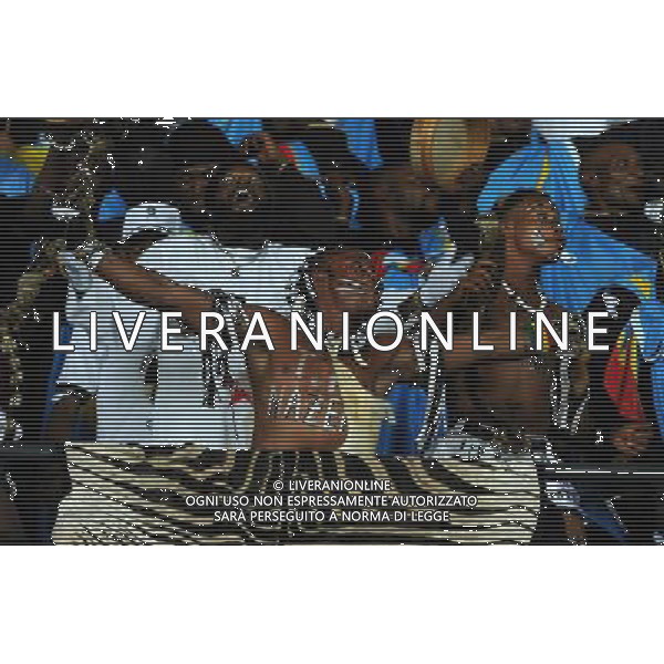 FIFA Club World Cup UAE 2010 Finale 1Á-2Á Posto Abu Dhabi (Emirati Arabi) Zayed Sports City - 18.12.2010 TP Mazembe Englebert-FC Inter Nella Foto:tifosi /Ph.Vitez-Ag. Aldo Liverani
