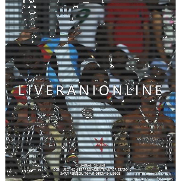 FIFA Club World Cup UAE 2010 Finale 1Á-2Á Posto Abu Dhabi (Emirati Arabi) Zayed Sports City - 18.12.2010 TP Mazembe Englebert-FC Inter Nella Foto:tifosi /Ph.Vitez-Ag. Aldo Liverani