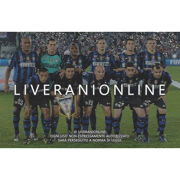 FIFA Club World Cup UAE 2010 Finale 1¡-2¡ Posto Abu Dhabi (Emirati Arabi) Zayed Sports City - 18.12.2010 TP Mazembe Englebert-FC Inter Nella Foto:inter squadra formazione /Ph.Vitez-Ag. Aldo Liverani