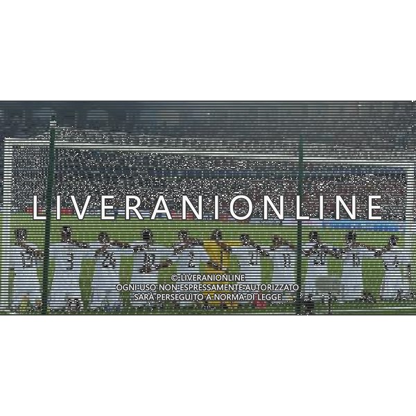 FIFA Club World Cup UAE 2010 Finale 1¡-2¡ Posto Abu Dhabi (Emirati Arabi) Zayed Sports City - 18.12.2010 TP Mazembe Englebert-FC Inter Nella Foto:mazembe prega prima della partita /Ph.Vitez-Ag. Aldo Liverani