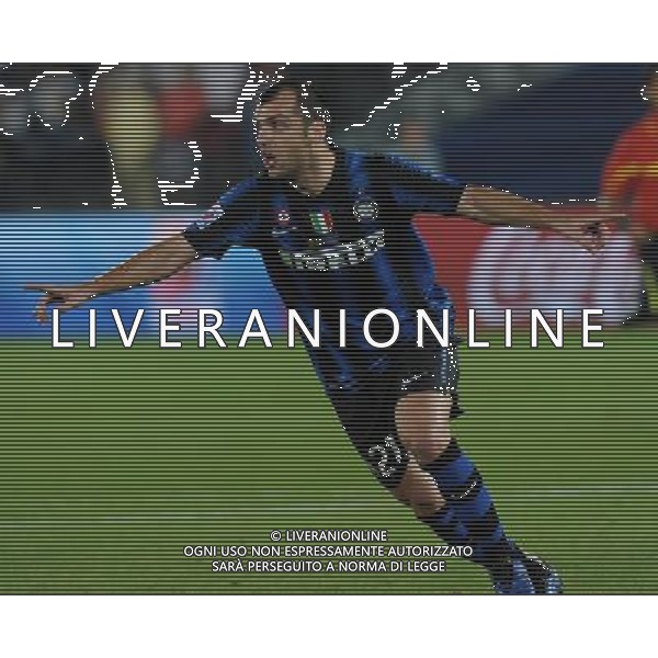 FIFA Club World Cup UAE 2010 Finale 1Á-2Á Posto Abu Dhabi (Emirati Arabi) Zayed Sports City - 18.12.2010 TP Mazembe Englebert-FC Inter Nella Foto:l\'esultanza dopo il gol di goran pandev /Ph.Vitez-Ag. Aldo Liverani