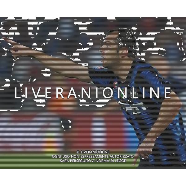 FIFA Club World Cup UAE 2010 Finale 1Á-2Á Posto Abu Dhabi (Emirati Arabi) Zayed Sports City - 18.12.2010 TP Mazembe Englebert-FC Inter Nella Foto:l\'esultanza dopo il gol di goran pandev /Ph.Vitez-Ag. Aldo Liverani