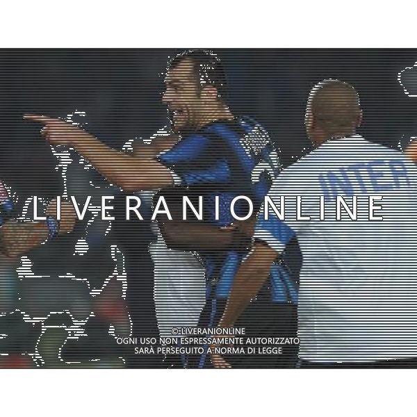FIFA Club World Cup UAE 2010 Finale 1Á-2Á Posto Abu Dhabi (Emirati Arabi) Zayed Sports City - 18.12.2010 TP Mazembe Englebert-FC Inter Nella Foto:l\'esultanza dopo il gol di goran pandev /Ph.Vitez-Ag. Aldo Liverani