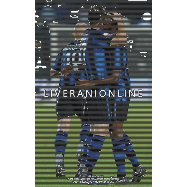 FIFA Club World Cup UAE 2010 Finale 1Á-2Á Posto Abu Dhabi (Emirati Arabi) Zayed Sports City - 18.12.2010 TP Mazembe Englebert-FC Inter Nella Foto:l\'esultanza dopo il gol di goran pandev /Ph.Vitez-Ag. Aldo Liverani