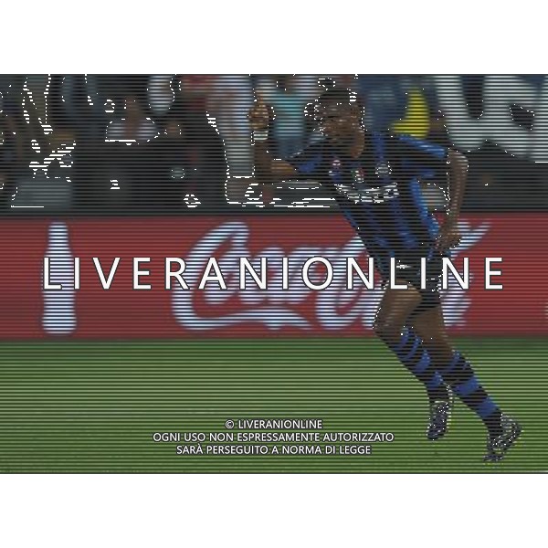 FIFA Club World Cup UAE 2010 Finale 1Á-2Á Posto Abu Dhabi (Emirati Arabi) Zayed Sports City - 18.12.2010 TP Mazembe Englebert-FC Inter Nella Foto:esultanza di samuel eto\'o dopo il gol /Ph.Vitez-Ag. Aldo Liverani