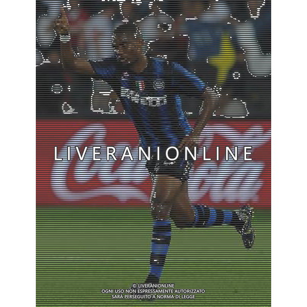 FIFA Club World Cup UAE 2010 Finale 1Á-2Á Posto Abu Dhabi (Emirati Arabi) Zayed Sports City - 18.12.2010 TP Mazembe Englebert-FC Inter Nella Foto:esultanza di samuel eto\'o dopo il gol /Ph.Vitez-Ag. Aldo Liverani