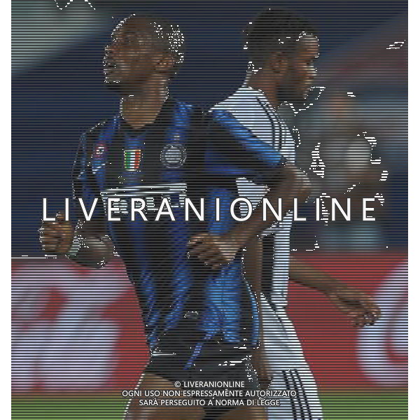FIFA Club World Cup UAE 2010 Finale 1Á-2Á Posto Abu Dhabi (Emirati Arabi) Zayed Sports City - 18.12.2010 TP Mazembe Englebert-FC Inter Nella Foto:esultanza di samuel eto\'o dopo il gol /Ph.Vitez-Ag. Aldo Liverani