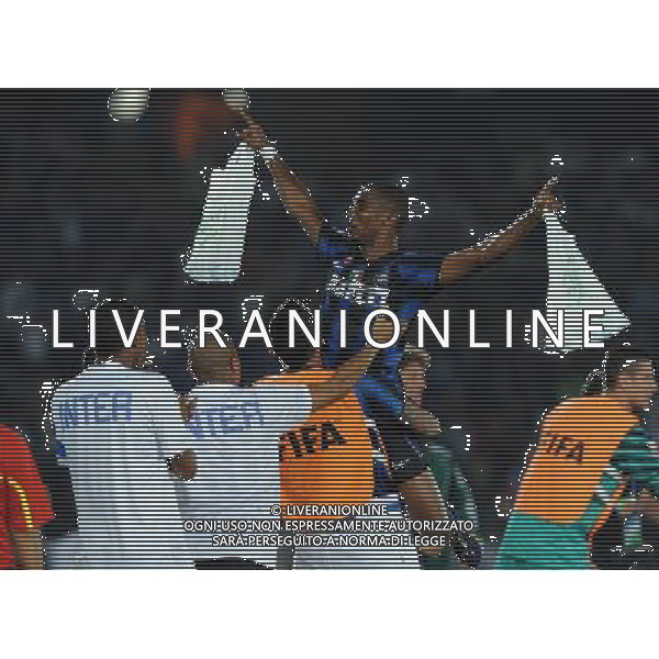 FIFA Club World Cup UAE 2010 Finale 1Á-2Á Posto Abu Dhabi (Emirati Arabi) Zayed Sports City - 18.12.2010 TP Mazembe Englebert-FC Inter Nella Foto:esultanza di samuel eto\'o dopo il gol /Ph.Vitez-Ag. Aldo Liverani