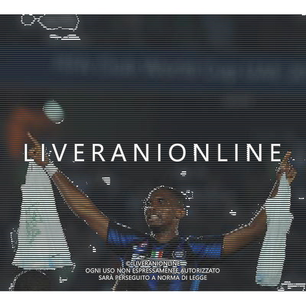 FIFA Club World Cup UAE 2010 Finale 1Á-2Á Posto Abu Dhabi (Emirati Arabi) Zayed Sports City - 18.12.2010 TP Mazembe Englebert-FC Inter Nella Foto:esultanza di samuel eto\'o dopo il gol /Ph.Vitez-Ag. Aldo Liverani
