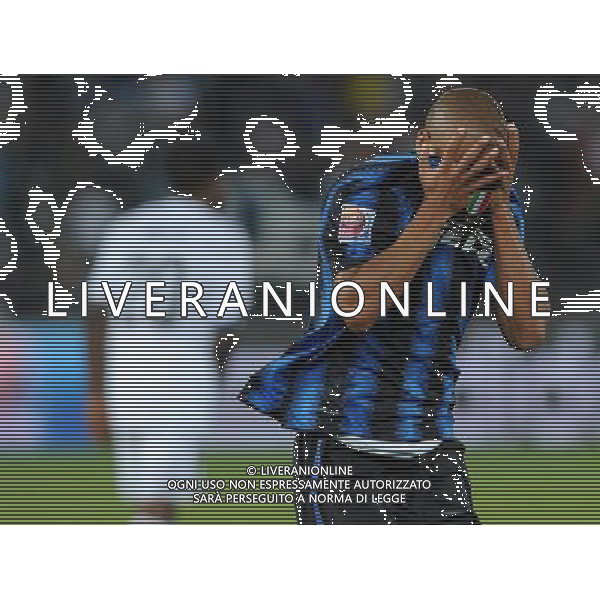 FIFA Club World Cup UAE 2010 Finale 1¡-2¡ Posto Abu Dhabi (Emirati Arabi) Zayed Sports City - 18.12.2010 TP Mazembe Englebert-FC Inter Nella Foto:biabiany esulta /Ph.Vitez-Ag. Aldo Liverani