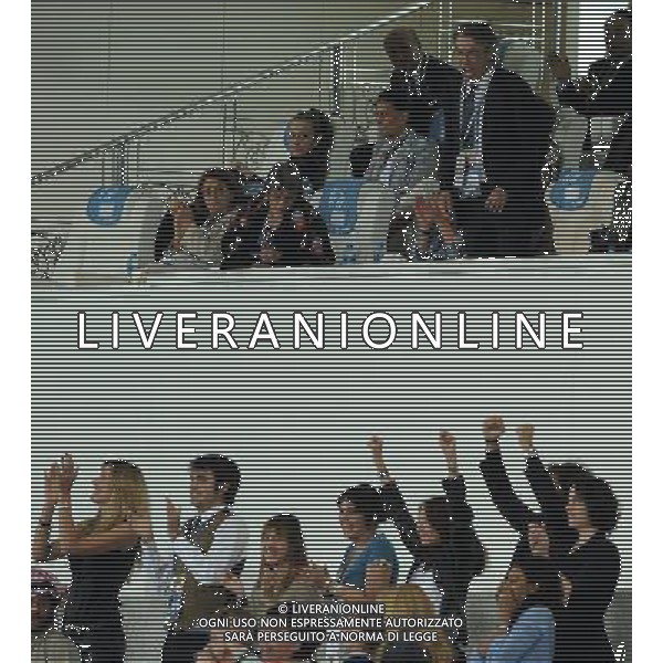 FIFA Club World Cup UAE 2010 Finale 1¡-2¡ Posto Abu Dhabi (Emirati Arabi) Zayed Sports City - 18.12.2010 TP Mazembe Englebert-FC Inter Nella Foto: massimo moratti esulta al fischio finale /Ph.Vitez-Ag. Aldo Liverani