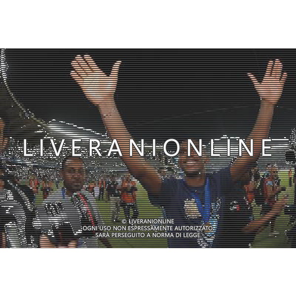 FIFA Club World Cup UAE 2010 Finale 1¡-2¡ Posto Abu Dhabi (Emirati Arabi) Zayed Sports City - 18.12.2010 TP Mazembe Englebert-FC Inter Nella Foto:eto\'o /Ph.Vitez-Ag. Aldo Liverani