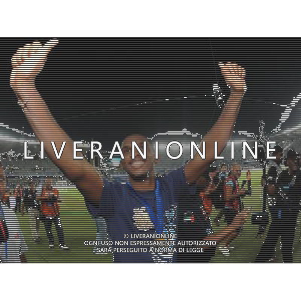 FIFA Club World Cup UAE 2010 Finale 1¡-2¡ Posto Abu Dhabi (Emirati Arabi) Zayed Sports City - 18.12.2010 TP Mazembe Englebert-FC Inter Nella Foto:eto\'o /Ph.Vitez-Ag. Aldo Liverani