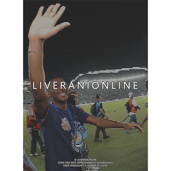 FIFA Club World Cup UAE 2010 Finale 1¡-2¡ Posto Abu Dhabi (Emirati Arabi) Zayed Sports City - 18.12.2010 TP Mazembe Englebert-FC Inter Nella Foto:eto\'o /Ph.Vitez-Ag. Aldo Liverani