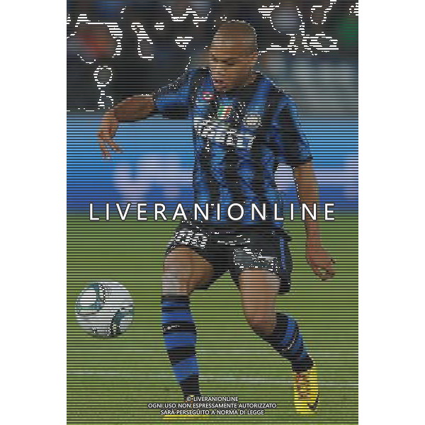 FIFA Club World Cup UAE 2010 Finale 1¡-2¡ Posto Abu Dhabi (Emirati Arabi) Zayed Sports City - 18.12.2010 TP Mazembe Englebert-FC Inter Nella Foto:Jonathan Biabiany /Ph.Vitez-Ag. Aldo Liverani
