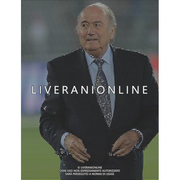 FIFA Club World Cup UAE 2010 Finale 1¡-2¡ Posto Abu Dhabi (Emirati Arabi) Zayed Sports City - 18.12.2010 TP Mazembe Englebert-FC Inter Nella Foto:Joseph Blatter /Ph.Vitez-Ag. Aldo Liverani