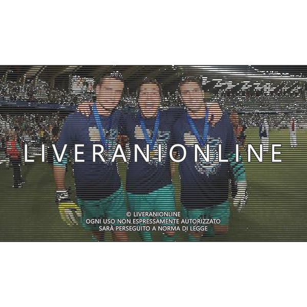 FIFA Club World Cup UAE 2010 Finale 1¡-2¡ Posto Abu Dhabi (Emirati Arabi) Zayed Sports City - 18.12.2010 TP Mazembe Englebert-FC Inter Nella Foto:Luca Castellazzi-Julio Cesar-Paolo Orlandoni /Ph.Vitez-Ag. Aldo Liverani