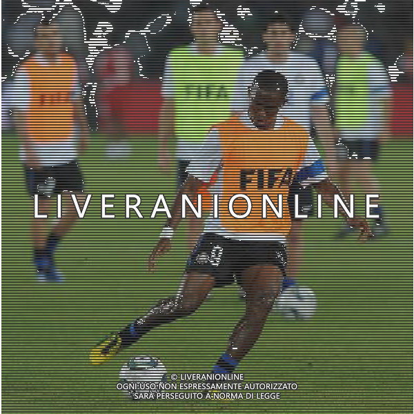 FIFA Club World Cup UAE 2010 Finale 1¡-2¡ Posto Abu Dhabi (Emirati Arabi) Zayed Sports City - 18.12.2010 TP Mazembe Englebert-FC Inter Nella Foto:Samuel Eto\'o /Ph.Vitez-Ag. Aldo Liverani