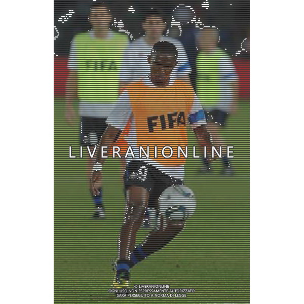 FIFA Club World Cup UAE 2010 Finale 1¡-2¡ Posto Abu Dhabi (Emirati Arabi) Zayed Sports City - 18.12.2010 TP Mazembe Englebert-FC Inter Nella Foto:Samuel Eto\'o /Ph.Vitez-Ag. Aldo Liverani
