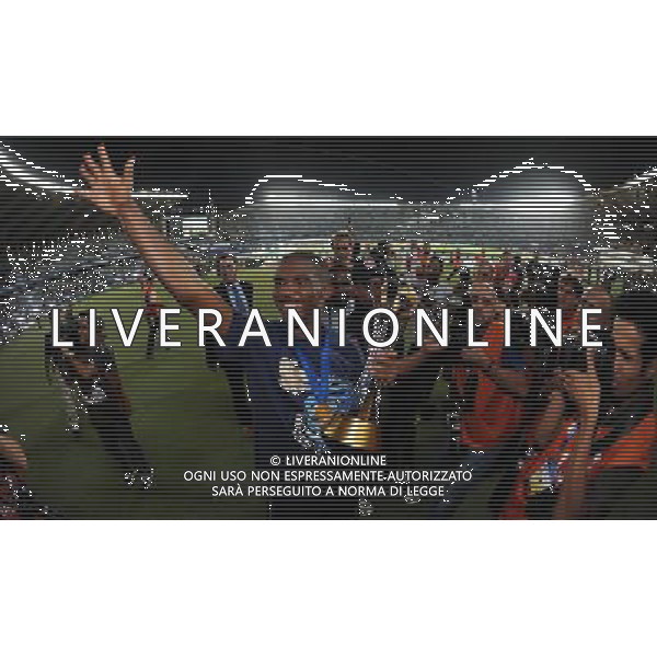 FIFA Club World Cup UAE 2010 Finale 1¡-2¡ Posto Abu Dhabi (Emirati Arabi) Zayed Sports City - 18.12.2010 TP Mazembe Englebert-FC Inter Nella Foto:Samuel Eto\'o /Ph.Vitez-Ag. Aldo Liverani