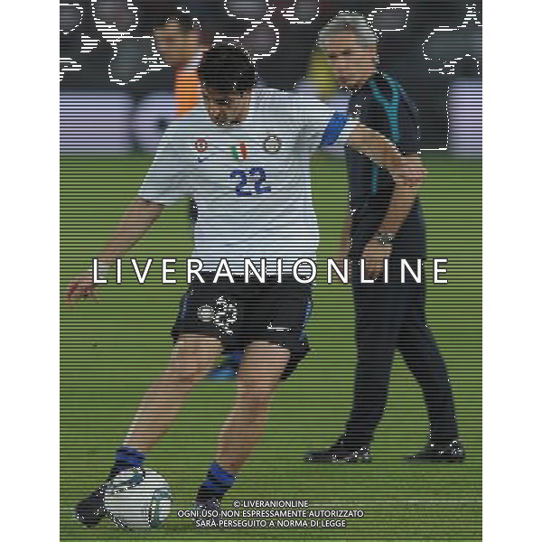 FIFA Club World Cup UAE 2010 Finale 1¡-2¡ Posto Abu Dhabi (Emirati Arabi) Zayed Sports City - 18.12.2010 TP Mazembe Englebert-FC Inter Nella Foto:Diego Milito /Ph.Vitez-Ag. Aldo Liverani