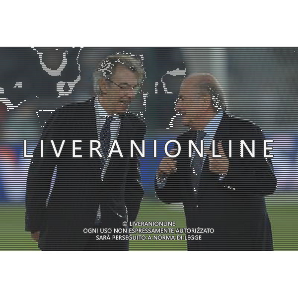 FIFA Club World Cup UAE 2010 Finale 1¡-2¡ Posto Abu Dhabi (Emirati Arabi) Zayed Sports City - 18.12.2010 TP Mazembe Englebert-FC Inter Nella Foto:Massimo Moratti-Joseph Blatter /Ph.Vitez-Ag. Aldo Liverani