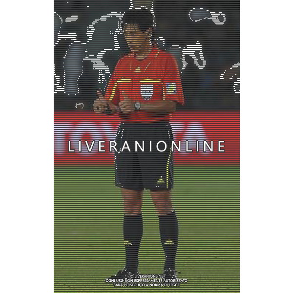 FIFA Club World Cup UAE 2010 Finale 1¡-2¡ Posto Abu Dhabi (Emirati Arabi) Zayed Sports City - 18.12.2010 TP Mazembe Englebert-FC Inter Nella Foto:Yuichi Nishimura /Ph.Vitez-Ag. Aldo Liverani